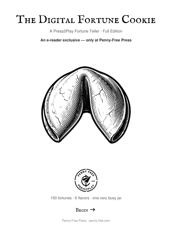 The Digital Fortune Cookie cover