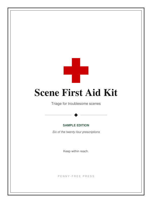 Scene First Aid kit cover