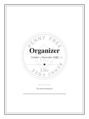 Organizer Lite cover